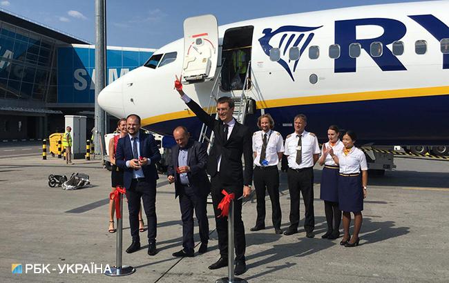 Из Украины вылетел первый рейс Ryanair