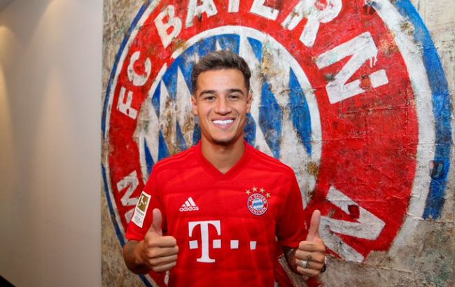 "Бавария" объявила об аренде игрока "Барселоны" Коутиньо