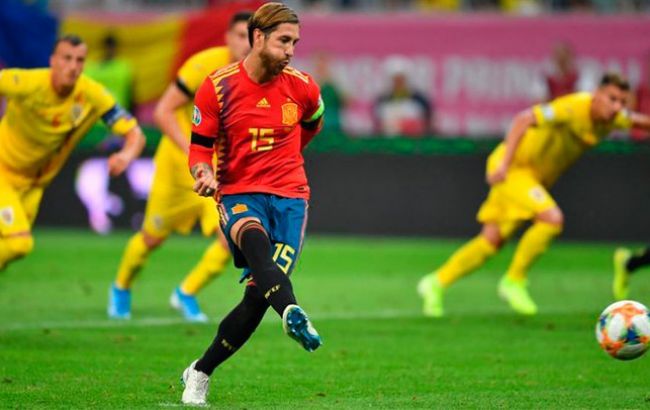 Рамос вошел в топ-10 лучших бомбардиров в истории сборной Испании