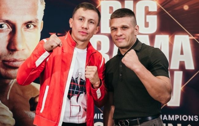 Деревянченко и Головкин провели открытую тренировку перед боем