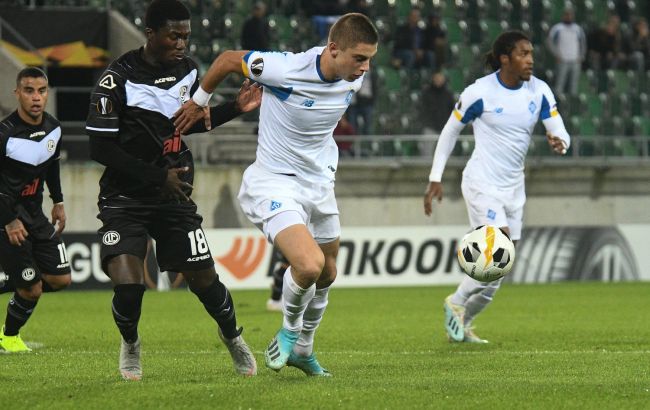 "Динамо" расписало безголевую ничью с "Лугано" в Лиге Европы