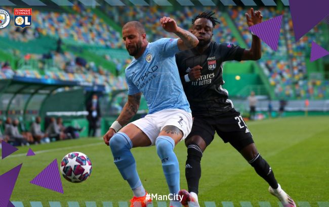 "Лион" обыграл "Манчестер Сити" и вышел в полуфинал Лиги чемпионов