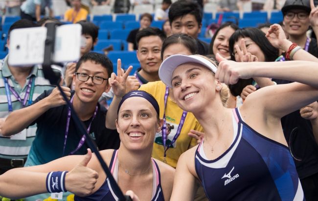 Украинская теннисистка Киченок выиграла малый Итоговый турнир в паре