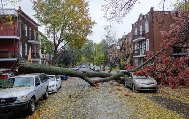 Буря в Канаде оставила без света почти миллион людей