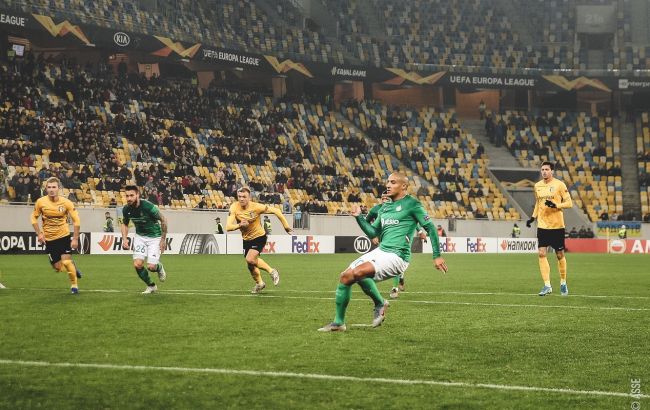 "Олександрія" відігралася в матчі Ліги Європи проти "Сент-Етьєна"