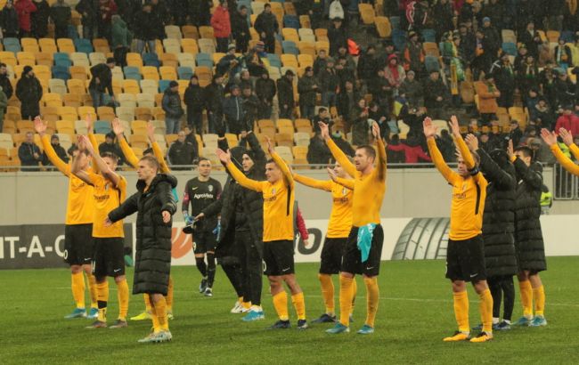 "Александрия" завершила выступление в Лиге Европы поражением от "Гента"