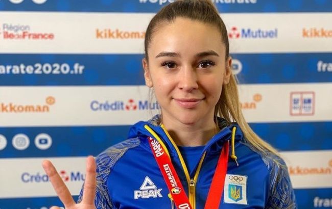 Каратистка Терлюга признана лучшей спортсменкой января в Украине