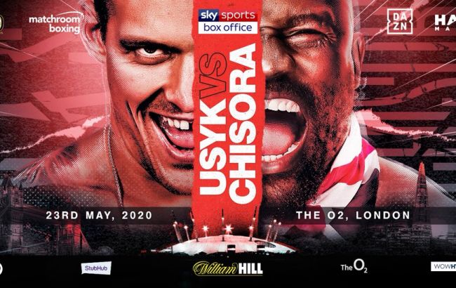 Дата и место проведения боя Усик - Чисора подтверждены