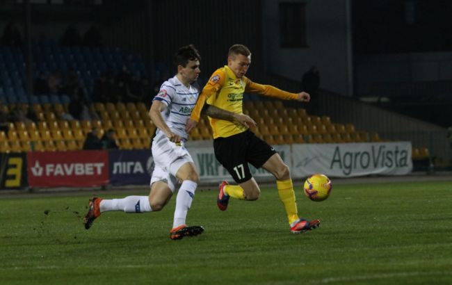 "Динамо" на последней минуте вырвало победу у "Александрии" и сохранило отрыв от "Шахтера"