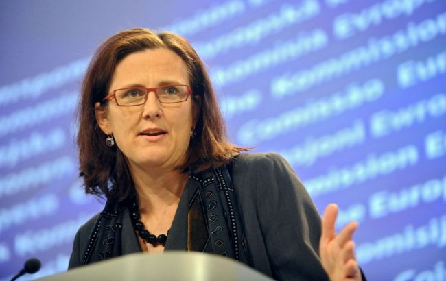 Договор о ЗСТ с Украиной вступит в силу в 2016 г., - комиссар ЕС по торговле