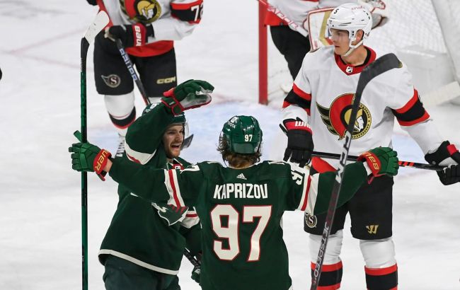 Нападник "Міннесоти" набрав три пункти та став головною зіркою вечора НХЛ: відео