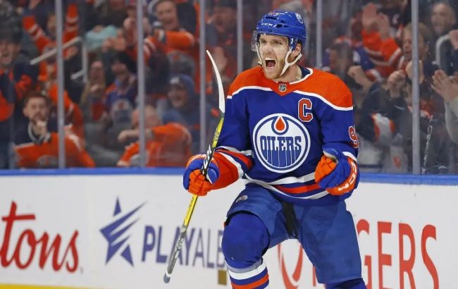 Лідер "Едмонтона" з п'ятьма очками за матч став головною зіркою вечора НХЛ: відео