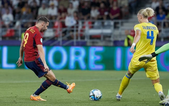 Молодіжна збірна України розгромно програла Іспанії у півфіналі Євро-2023