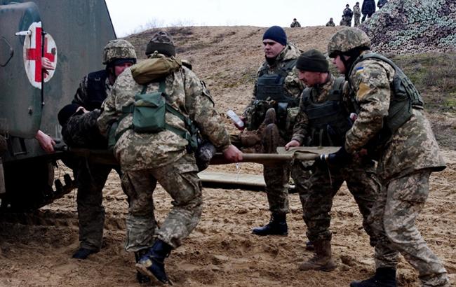 В зоне АТО за сутки ранены 2 украинских военных