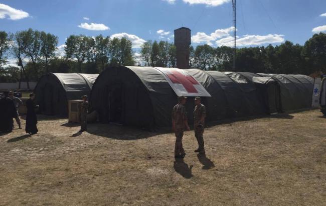 США передали Украине военно-полевой госпиталь стоимостью 7,6 млн долл
