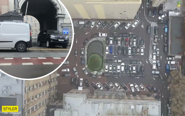 Журналисты показали, на чем ездят киевские депутаты (видео)