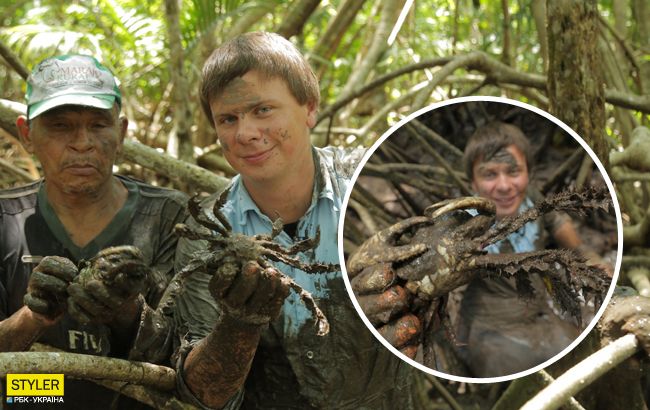 В это сложно поверить: Дмитрий Комаров отправился на опасную экзотическую охоту