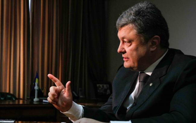 Из плена боевиков освобожден 21 украинец, - Порошенко