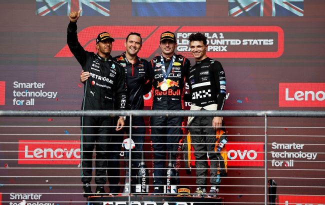 Хемілтон скандально втратив подіум на Гран-прі США після ювілею Ферстаппена