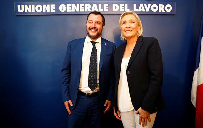 Выборы в Европарламент: ультраправые Франции и Италии начали совместную кампанию