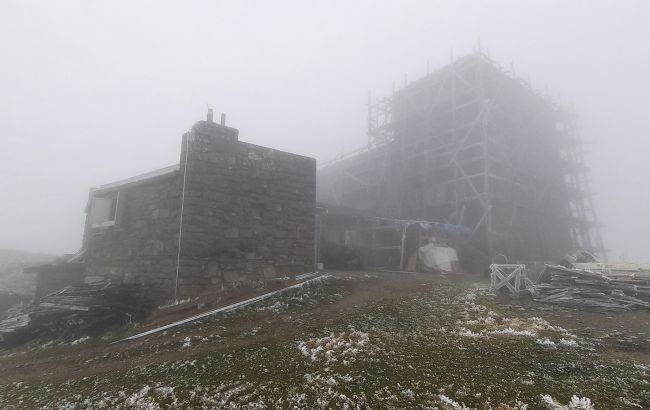 У Карпатах зафіксували -2 градуси морозу