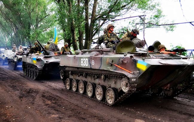 В зоне АТО за сутки погибших и раненых среди украинских военных нет