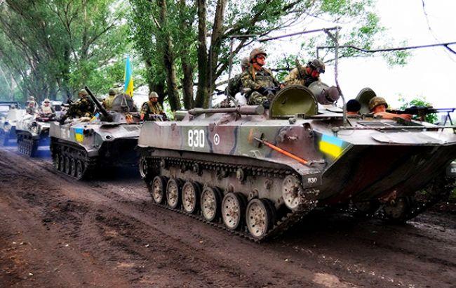 В зоне АТО за день потерь среди украинских военных нет, - штаб