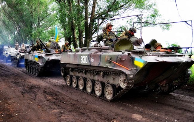 В зоне АТО за сутки погибших и раненых среди украинских военных нет