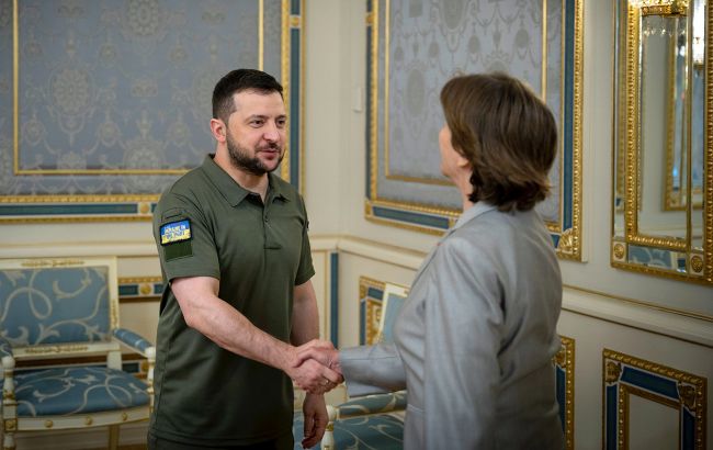 Зеленський зустрівся з головою МЗС Франції: про що говорили