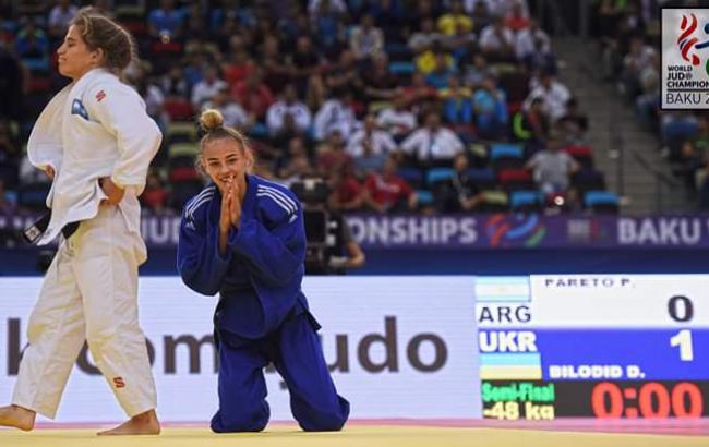 Украинка Билодид стала самой молодой чемпионкой мира в истории дзюдо