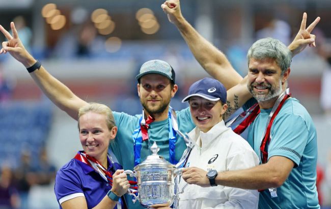 Свентек впервые в карьере триумфовала на US Open