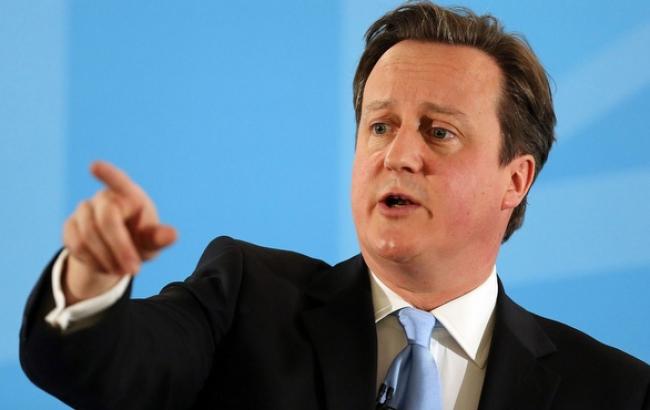 Кэмерон не исключает усиление санкций в отношении России