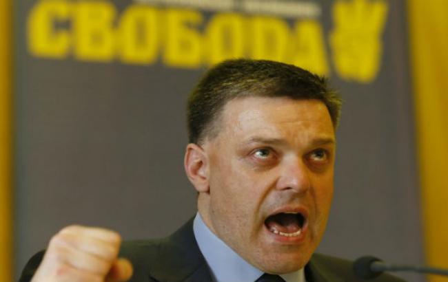 Поведение нардепов 7-го созыва подтвердило их нежелание вывести Украину из-под влияния РФ, - Тягнибок