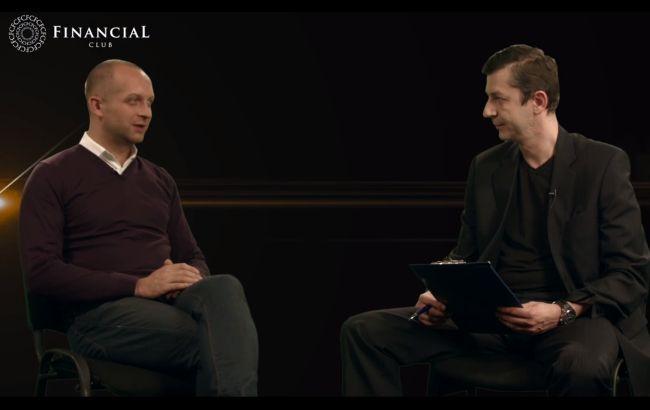 На "Собеседовании" - секретарь парламентского комитета по банковской деятельности Максим Поляков