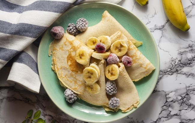 Сладко без сахара: эти блины из 3 ингредиентов не портят фигуру
