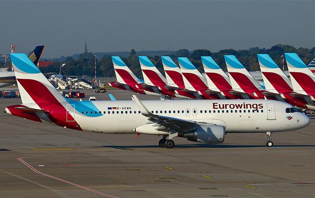 Лоукостер Eurowings намерен начать работу в Украине в 2018