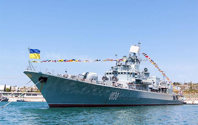 Фрегат "Гетман Сагайдачный" отправился на военные учения