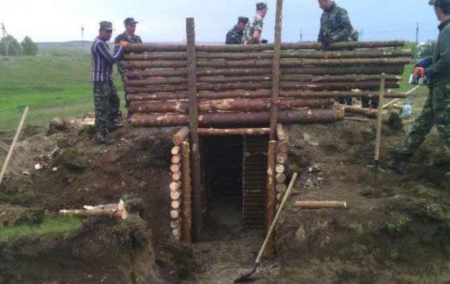 Львовская обл. возвела свою часть фортификационных сооружений в зоне АТО, - председатель ОГА