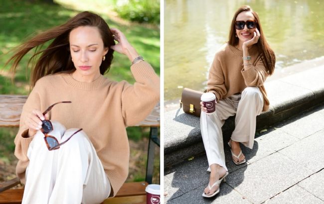 Как выглядит трендовая обувь на теплую осень: пример от бывшей Остапчука