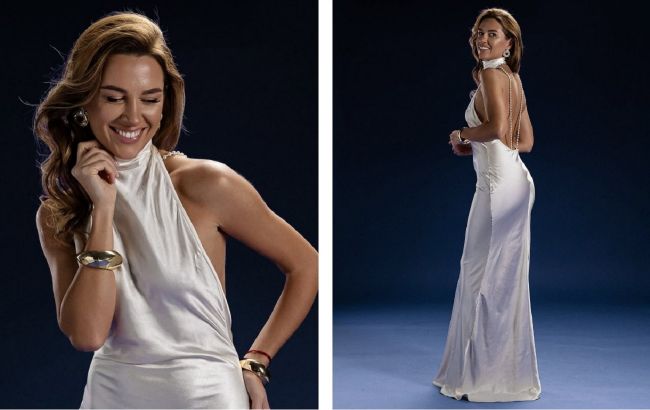 Дружина Решетніка в стильній сукні: образ, який захочеться повторити на Новий рік