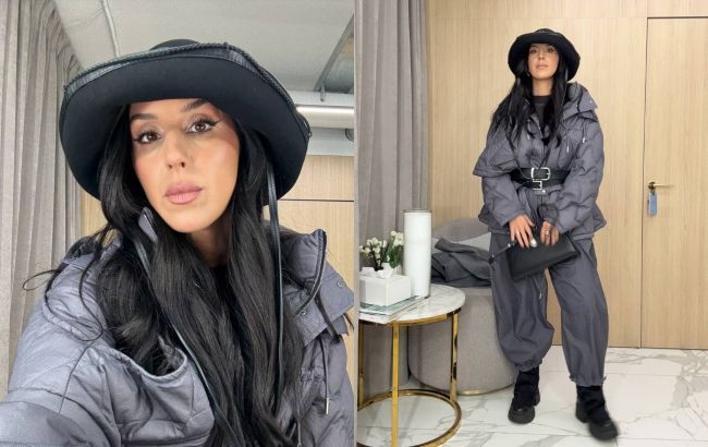 Как выглядит самая модная куртка на холодную осень: пример от Джамалы