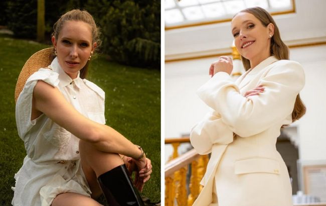 Не рожевий: Катя Осадча показала головний відтінок літа, який обирають стильні та успішні