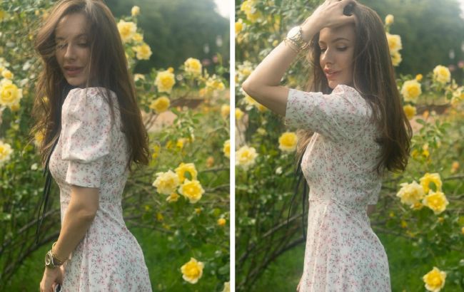 Найніжніший тренд літа: колишня Остапчука показала сукні в сільському стилі