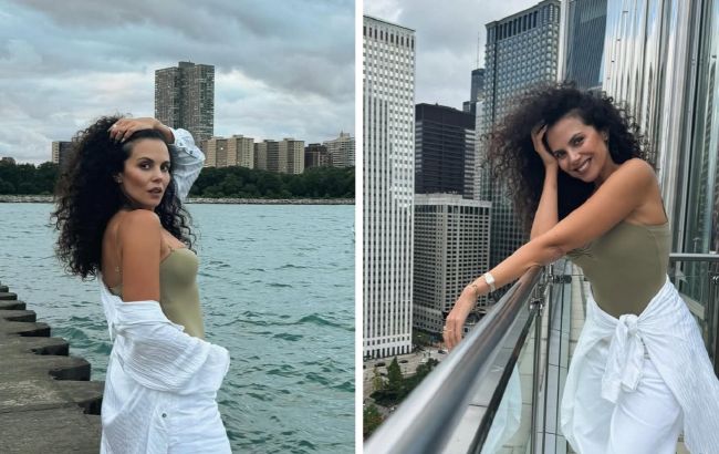 Модні джинси на осінь 2025: яку модель вибрала Настя Каменських