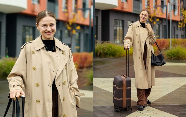 Як виглядає ідеальний тренч на осінь: Ольга Мартиновська задає тренди