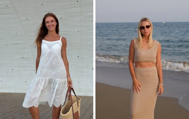 Як стильно одягатися у відпустці: дружини Решетніка і Павліка показали літні тренди