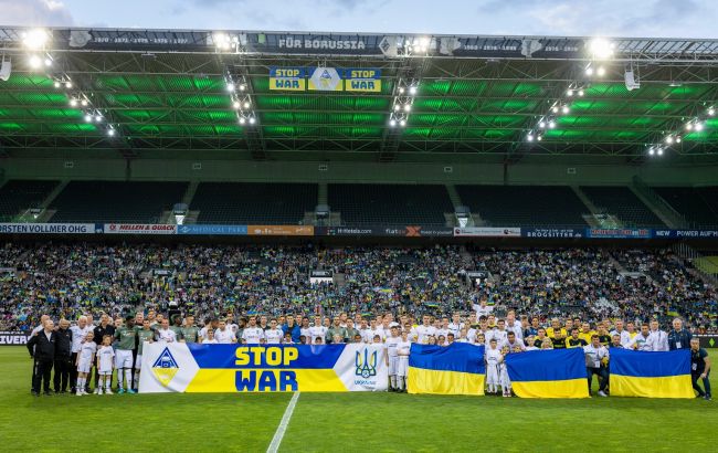 Сборная Украины с голами дебютантов обыграла в спарринге "Боруссию" М