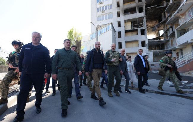 Вы не в одиночестве. Глава Евросовета Мишель отпраздновал День Европы в Одессе