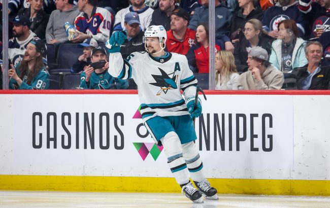 Лідер "Сан-Хосе" з рекордними пунктами став головною зіркою вечора НХЛ: відео