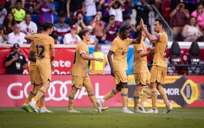 "Барселона" одолела в контрольном матче "Нью-Йорк Ред Буллз"